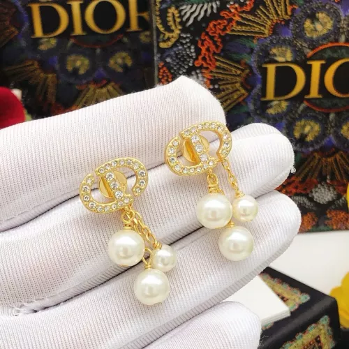 Replica Christian Dior Earrings For Women #1372787 $27.00 USD for Wholesale