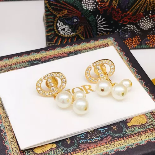 Replica Christian Dior Earrings For Women #1372787 $27.00 USD for Wholesale