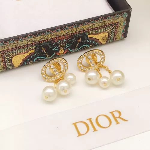 Replica Christian Dior Earrings For Women #1372787 $27.00 USD for Wholesale