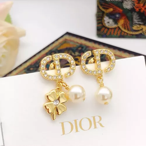 Christian Dior Earrings For Women #1372791 $27.00 USD, Wholesale Replica Christian Dior Earrings