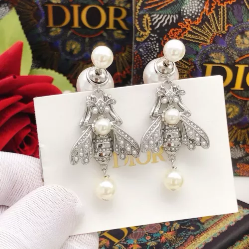Replica Christian Dior Earrings For Women #1372795 $29.00 USD for Wholesale