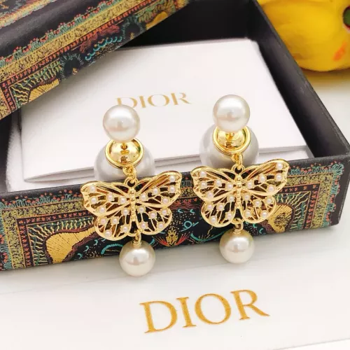 Replica Christian Dior Earrings For Women #1372797 $29.00 USD for Wholesale