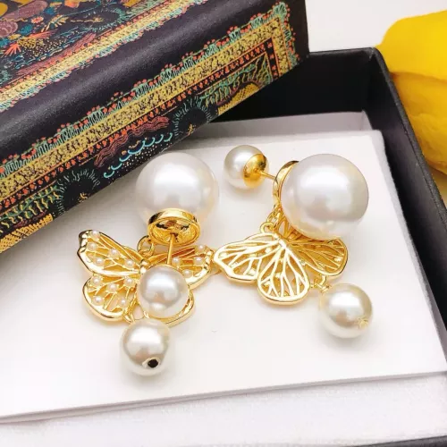 Replica Christian Dior Earrings For Women #1372797 $29.00 USD for Wholesale