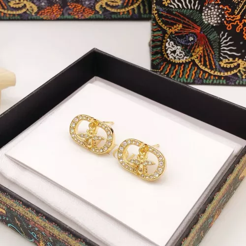 Replica Christian Dior Earrings For Women #1372798 $27.00 USD for Wholesale
