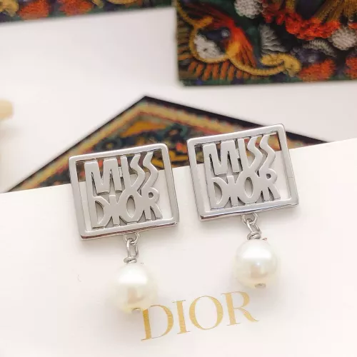 Christian Dior Earrings For Women #1372799 $27.00 USD, Wholesale Replica Christian Dior Earrings