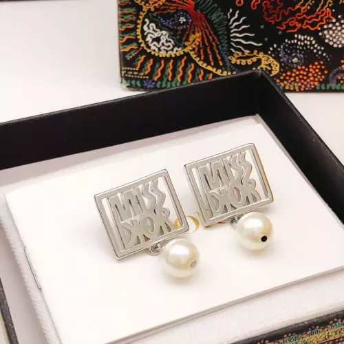 Replica Christian Dior Earrings For Women #1372799 $27.00 USD for Wholesale