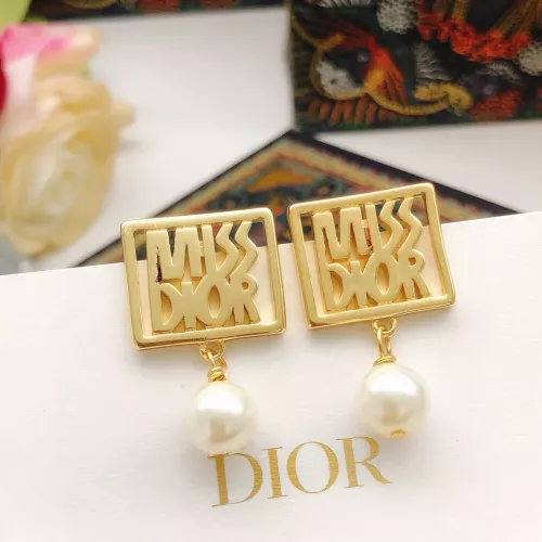 Christian Dior Earrings For Women #1372800 $27.00 USD, Wholesale Replica Christian Dior Earrings