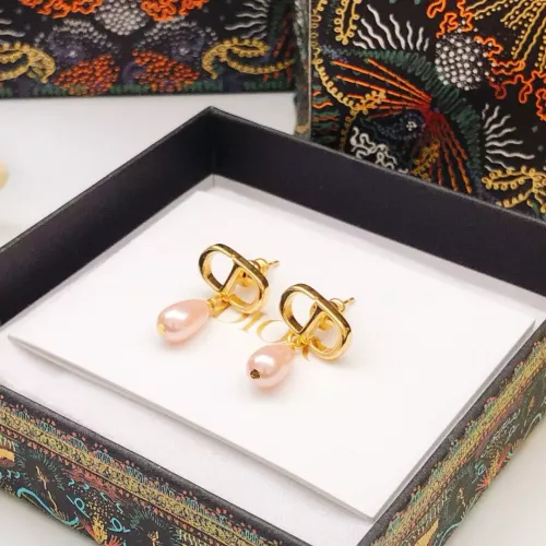 Replica Christian Dior Earrings For Women #1372801 $27.00 USD for Wholesale