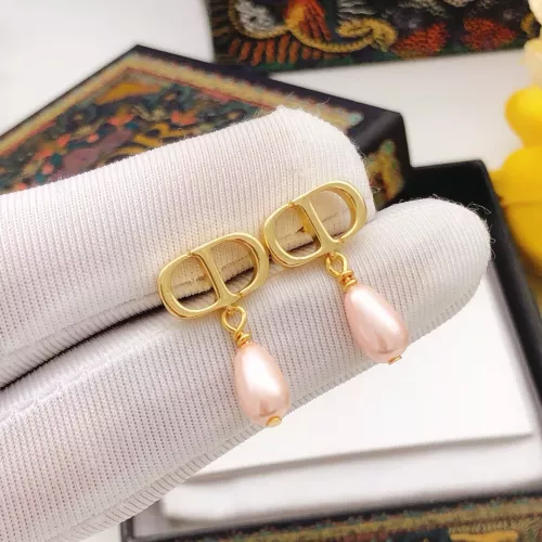 Replica Christian Dior Earrings For Women #1372801 $27.00 USD for Wholesale