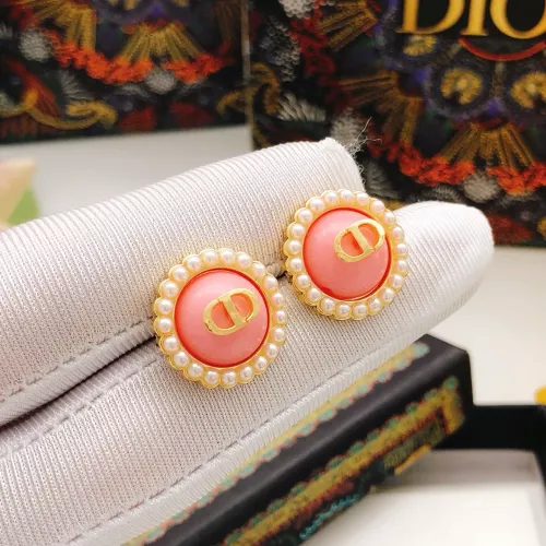 Replica Christian Dior Earrings For Women #1372802 $27.00 USD for Wholesale