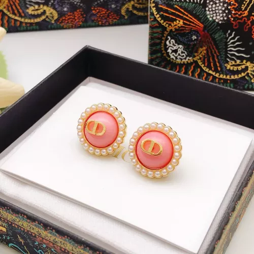Replica Christian Dior Earrings For Women #1372802 $27.00 USD for Wholesale