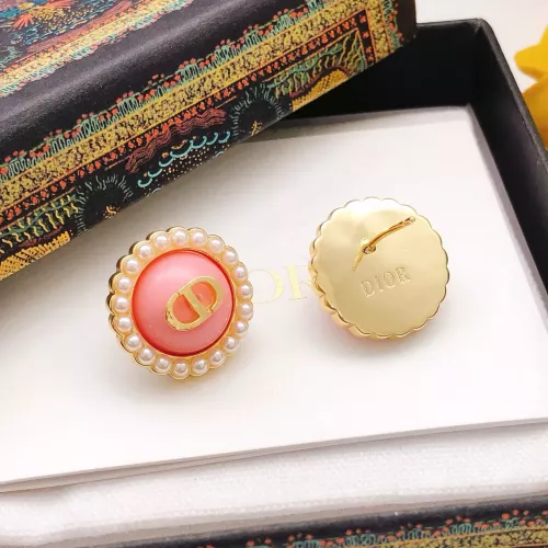 Replica Christian Dior Earrings For Women #1372802 $27.00 USD for Wholesale
