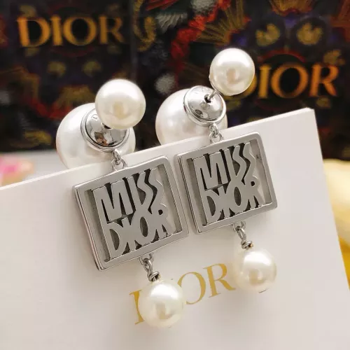 Replica Christian Dior Earrings For Women #1372813 $29.00 USD for Wholesale