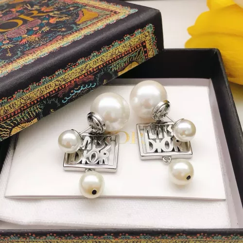 Replica Christian Dior Earrings For Women #1372813 $29.00 USD for Wholesale