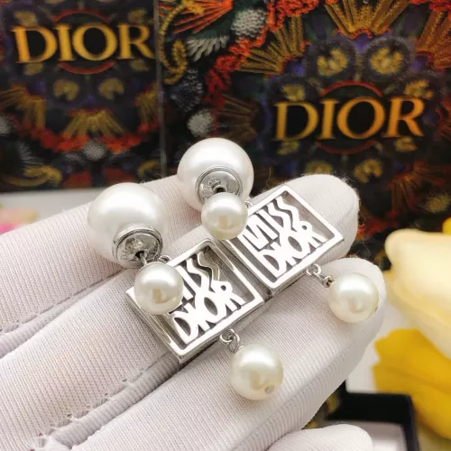 Replica Christian Dior Earrings For Women #1372813 $29.00 USD for Wholesale