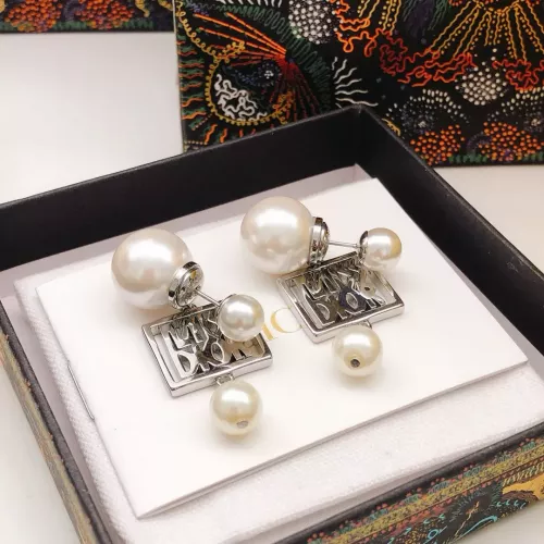 Replica Christian Dior Earrings For Women #1372813 $29.00 USD for Wholesale