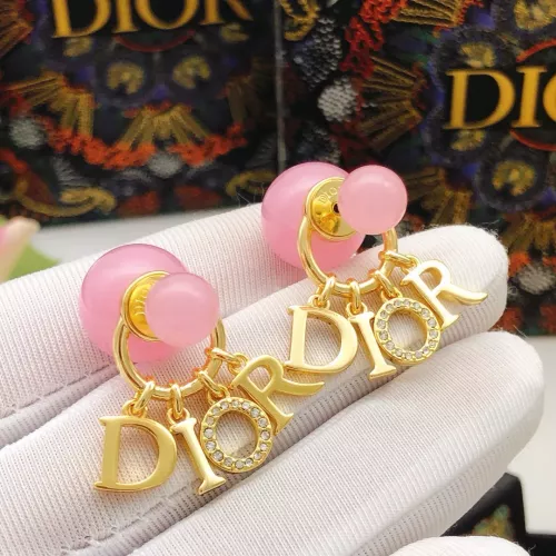 Replica Christian Dior Earrings For Women #1372815 $29.00 USD for Wholesale