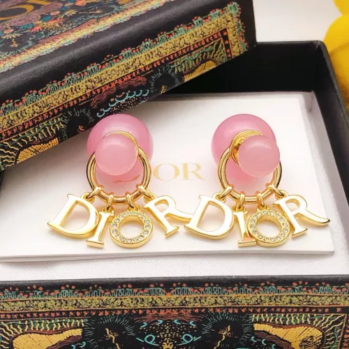 Replica Christian Dior Earrings For Women #1372815 $29.00 USD for Wholesale