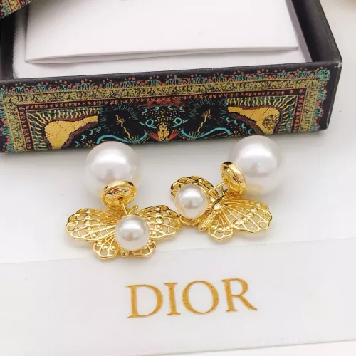 Replica Christian Dior Earrings For Women #1372816 $29.00 USD for Wholesale