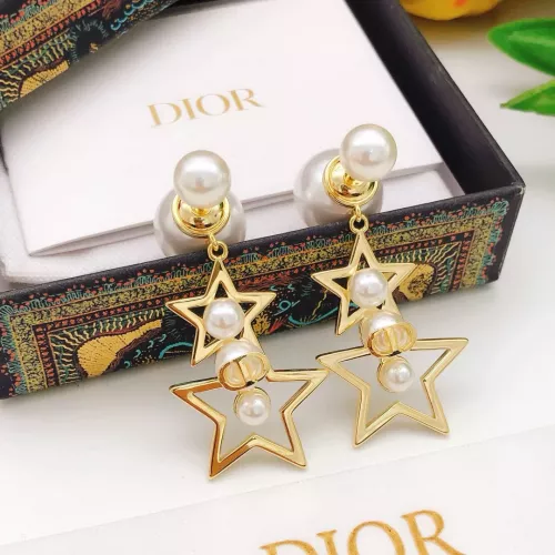 Replica Christian Dior Earrings For Women #1372817 $29.00 USD for Wholesale