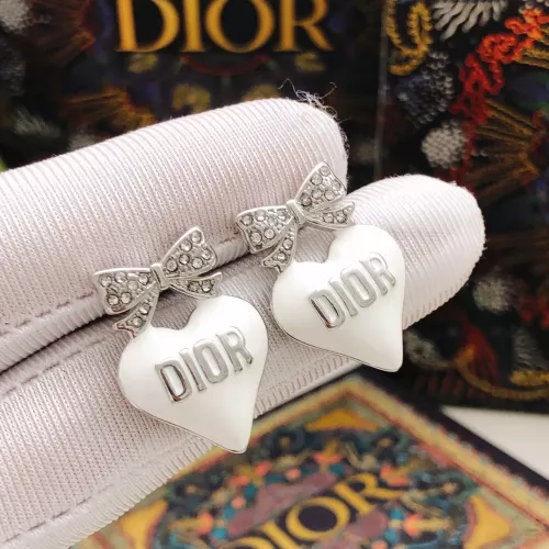 Replica Christian Dior Earrings For Women #1372820 $27.00 USD for Wholesale