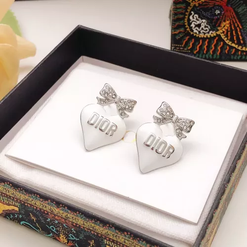 Replica Christian Dior Earrings For Women #1372820 $27.00 USD for Wholesale
