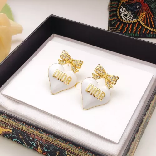 Replica Christian Dior Earrings For Women #1372821 $27.00 USD for Wholesale