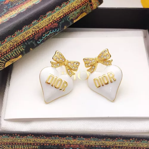Replica Christian Dior Earrings For Women #1372821 $27.00 USD for Wholesale