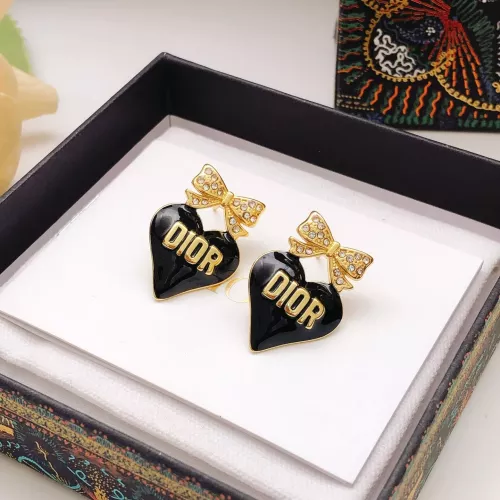 Replica Christian Dior Earrings For Women #1372823 $27.00 USD for Wholesale