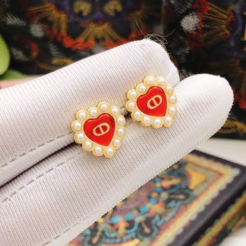 Replica Christian Dior Earrings For Women #1372824 $27.00 USD for Wholesale