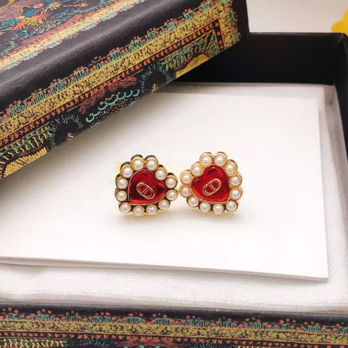 Replica Christian Dior Earrings For Women #1372824 $27.00 USD for Wholesale