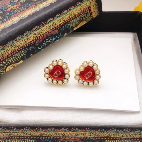 Replica Christian Dior Earrings For Women #1372824 $27.00 USD for Wholesale