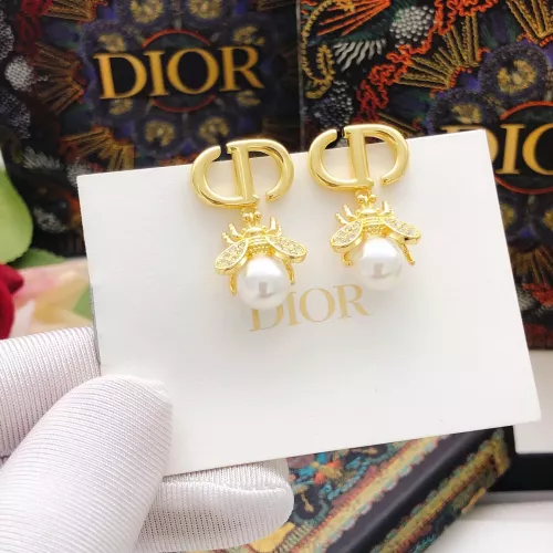 Replica Christian Dior Earrings For Women #1372825 $29.00 USD for Wholesale