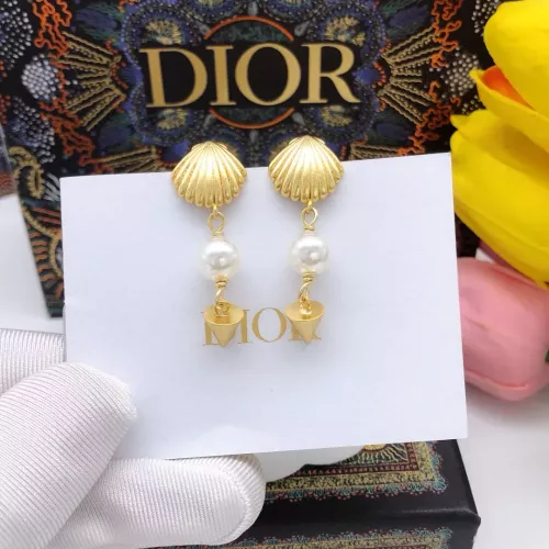 Replica Christian Dior Earrings For Women #1372830 $27.00 USD for Wholesale