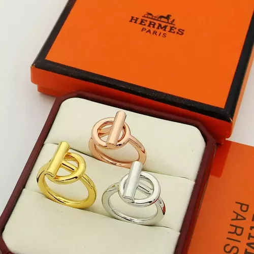 Replica Hermes Rings For Unisex #1372844 $25.00 USD for Wholesale