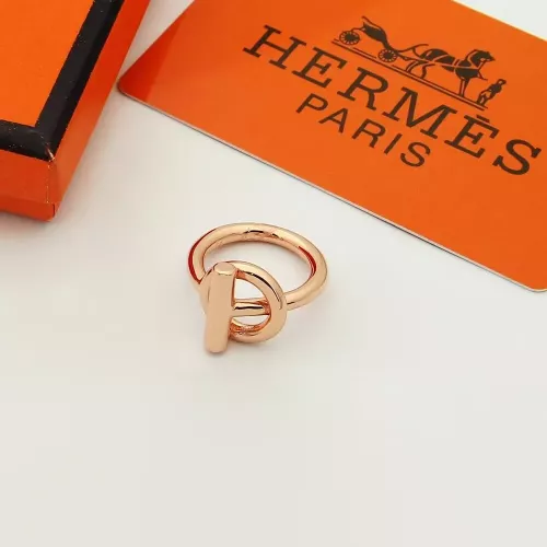 Hermes Rings In Rose Gold For Unisex #1372845 $25.00 USD, Wholesale Replica Hermes Rings
