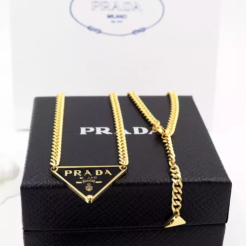 Replica Prada Necklaces #1372904 $25.00 USD for Wholesale