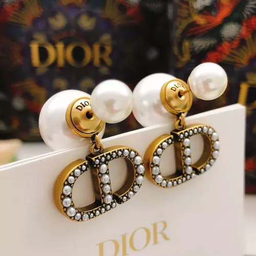 Replica Christian Dior Earrings For Women #1372938 $27.00 USD for Wholesale