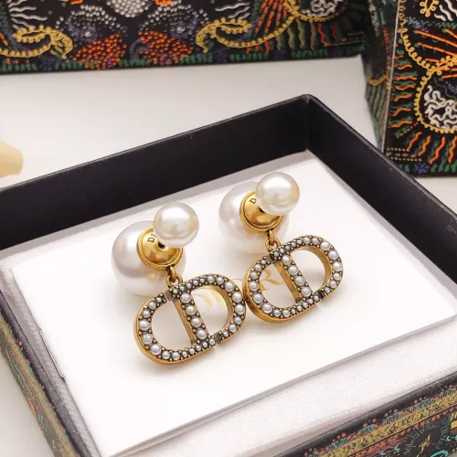 Replica Christian Dior Earrings For Women #1372938 $27.00 USD for Wholesale