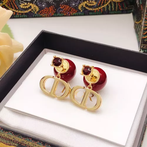 Replica Christian Dior Earrings For Women #1372941 $29.00 USD for Wholesale