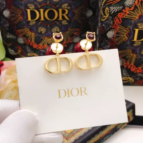 Replica Christian Dior Earrings For Women #1372941 $29.00 USD for Wholesale