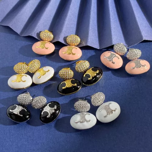 Replica Celine Earrings For Women #1372956 $32.00 USD for Wholesale