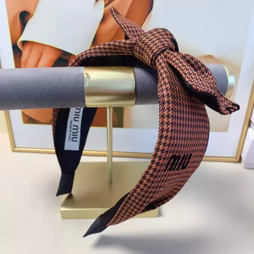 MIU MIU Headband For Women #1372966 $25.00 USD, Wholesale Replica MIU MIU Headband