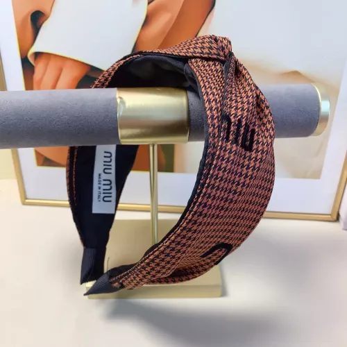MIU MIU Headband For Women #1372967 $25.00 USD, Wholesale Replica MIU MIU Headband