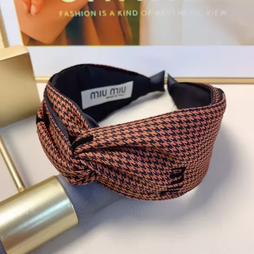 Replica MIU MIU Headband For Women #1372967 $25.00 USD for Wholesale