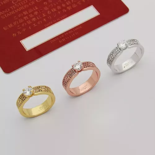 Replica Cartier Rings In Gold #1372991 $25.00 USD for Wholesale