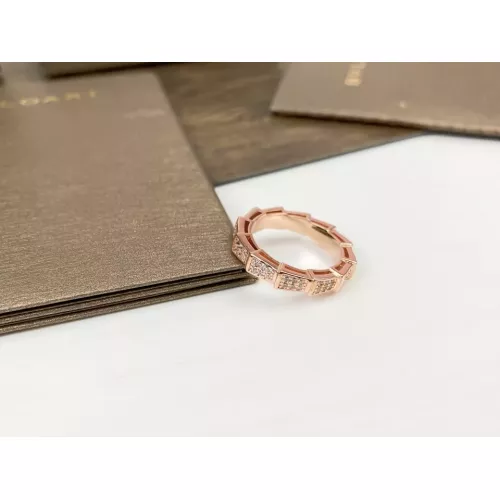 Bvlgari Rings In Rose Gold For Women #1373073 $25.00 USD, Wholesale Replica Bvlgari Rings