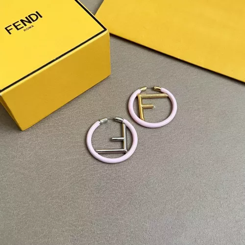 Replica Fendi Earrings For Women #1373077 $34.00 USD for Wholesale