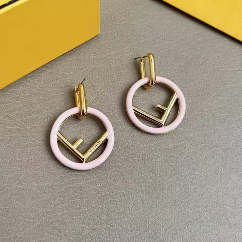 Replica Fendi Earrings For Women #1373079 $34.00 USD for Wholesale