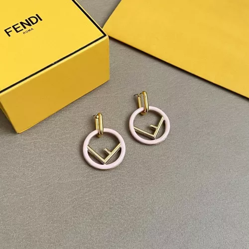 Replica Fendi Earrings For Women #1373079 $34.00 USD for Wholesale